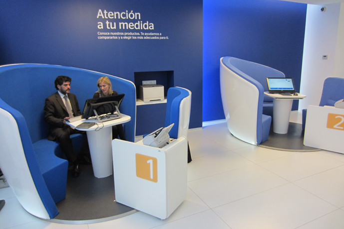 بانک BBVA اسپانیا، طرح IDEO
